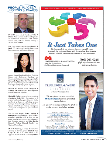 Arizona Attorney - January 2014
