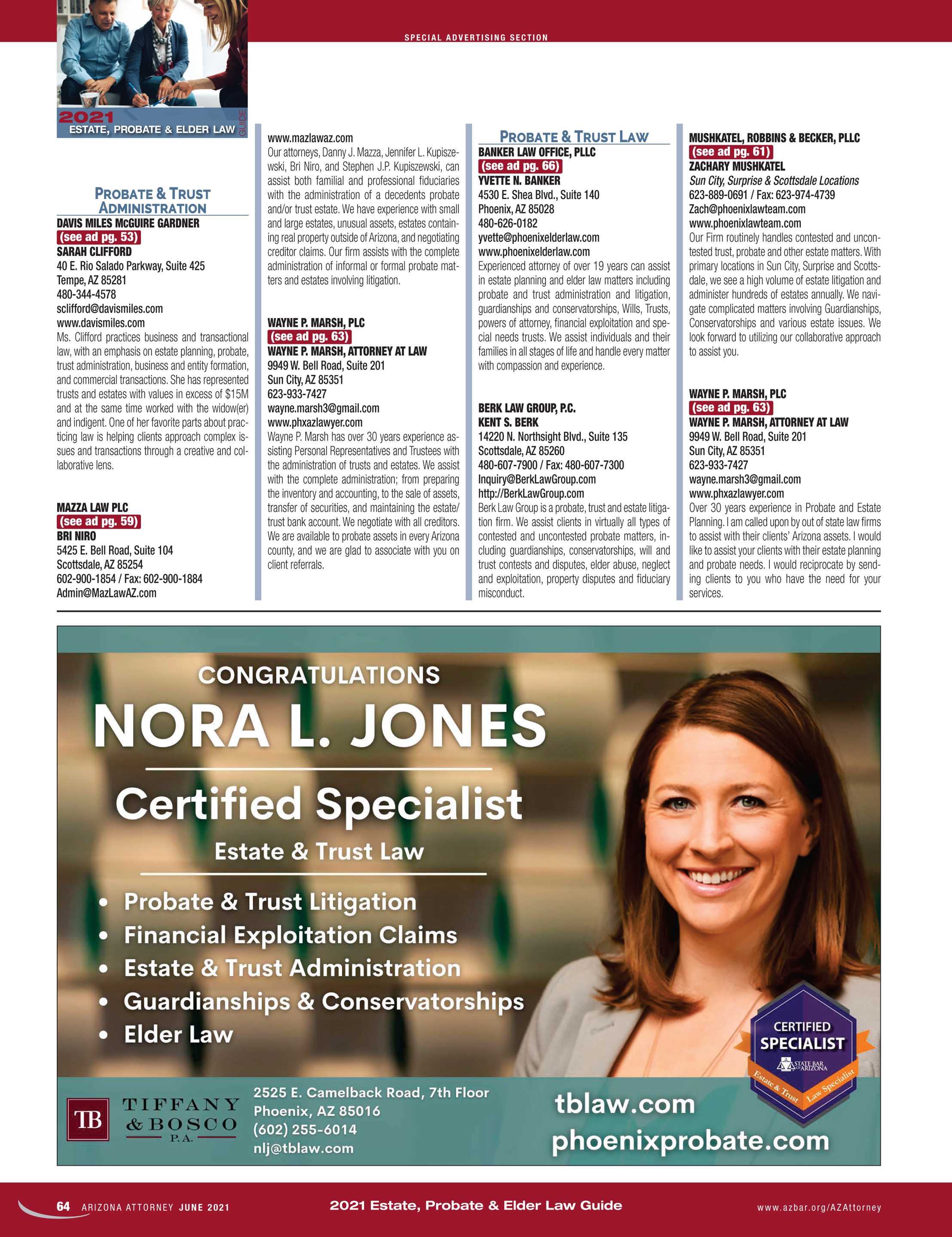 Arizona Attorney - June 2021 - page 64